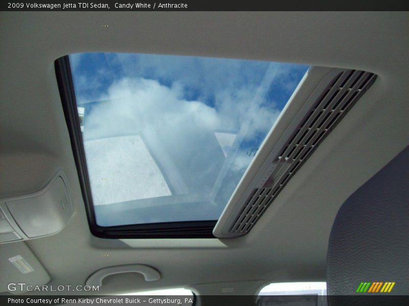 Candy White / Anthracite 2009 Volkswagen Jetta TDI Sedan