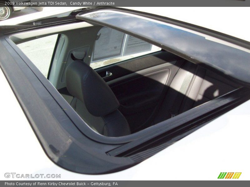 Candy White / Anthracite 2009 Volkswagen Jetta TDI Sedan