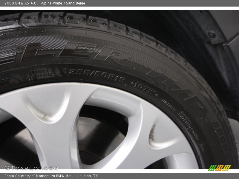 Alpine White / Sand Beige 2008 BMW X5 4.8i