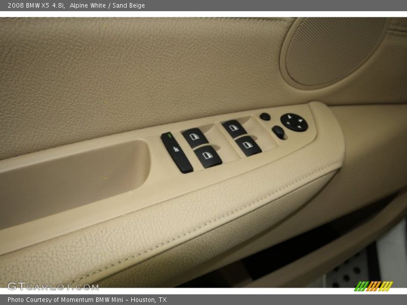 Alpine White / Sand Beige 2008 BMW X5 4.8i