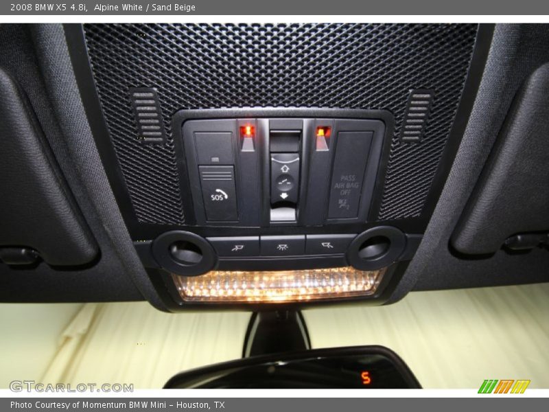 Alpine White / Sand Beige 2008 BMW X5 4.8i