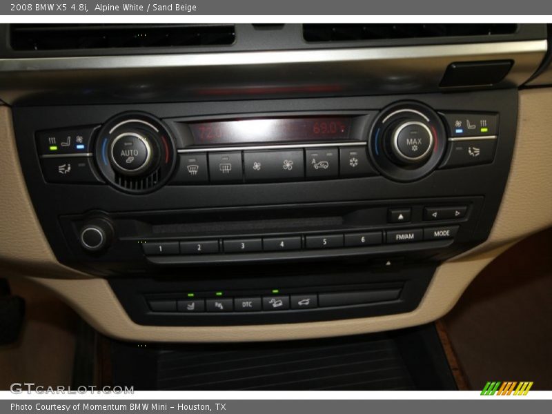 Alpine White / Sand Beige 2008 BMW X5 4.8i