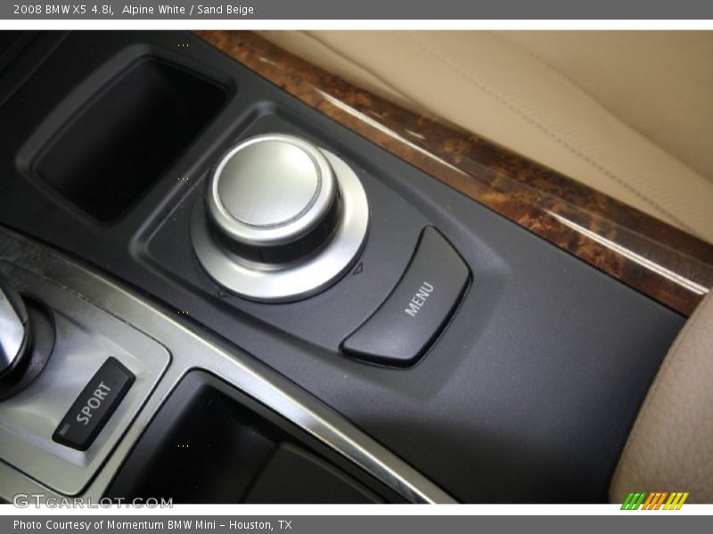 Alpine White / Sand Beige 2008 BMW X5 4.8i
