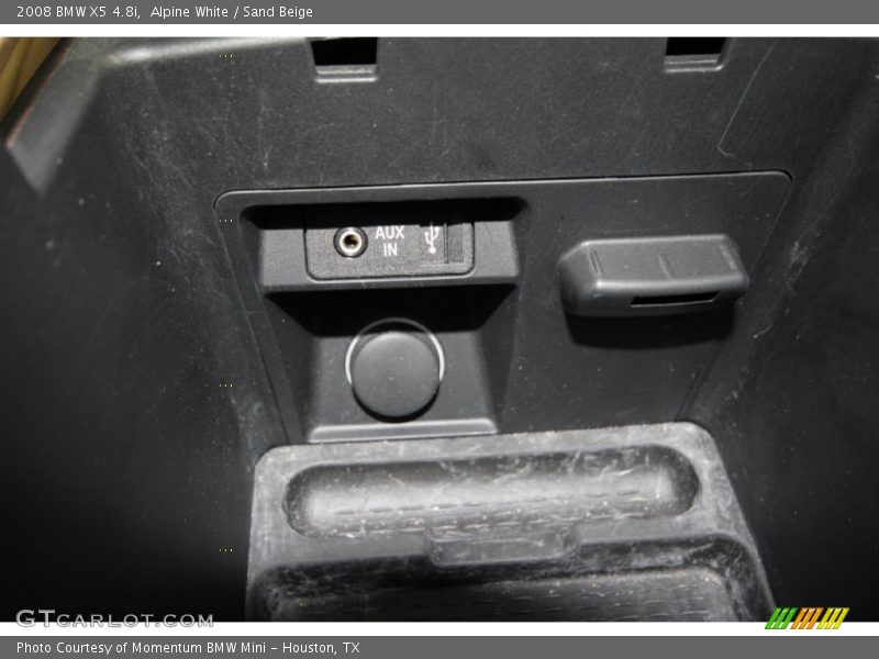 Alpine White / Sand Beige 2008 BMW X5 4.8i