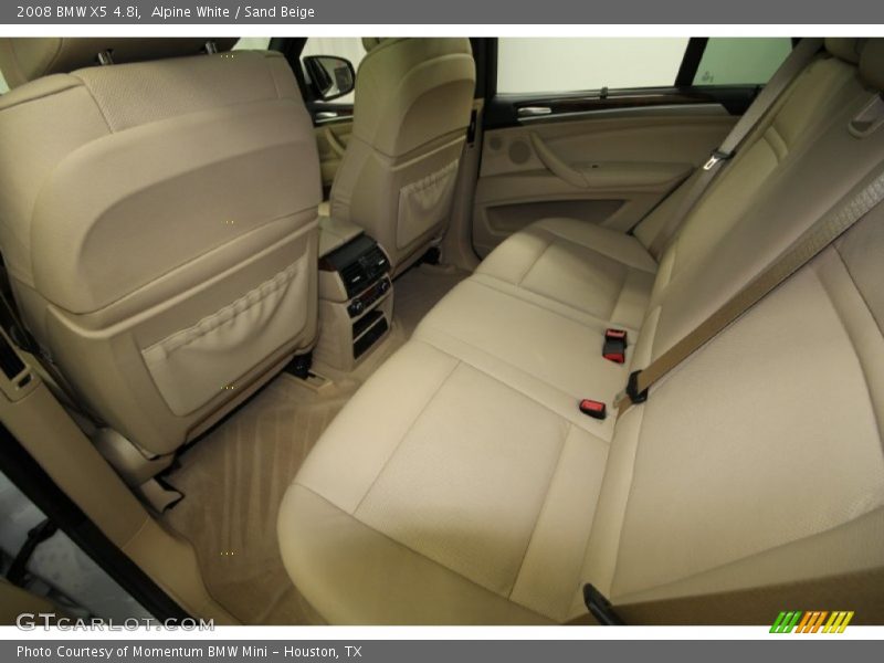 Alpine White / Sand Beige 2008 BMW X5 4.8i
