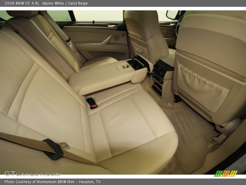 Alpine White / Sand Beige 2008 BMW X5 4.8i