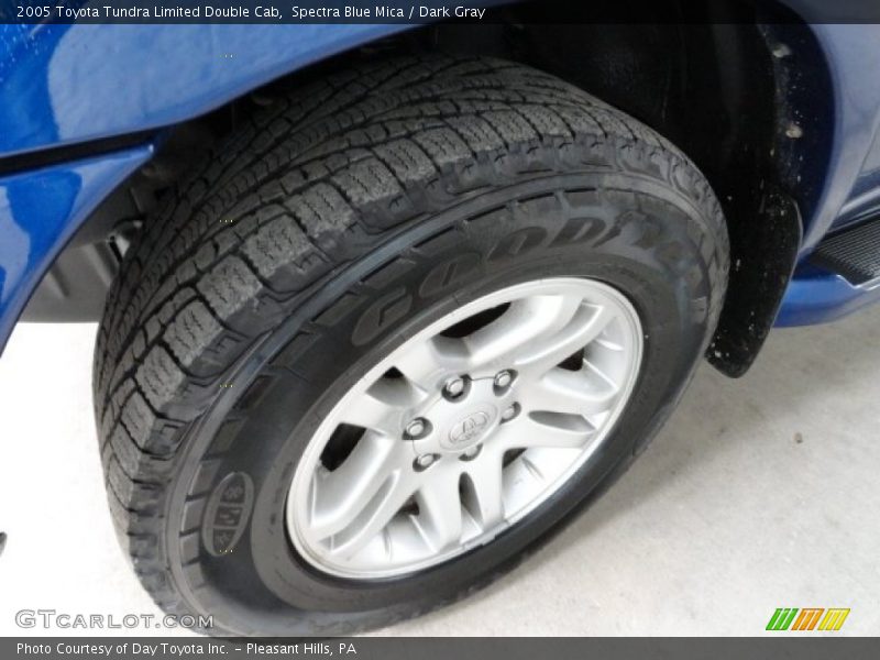 Spectra Blue Mica / Dark Gray 2005 Toyota Tundra Limited Double Cab