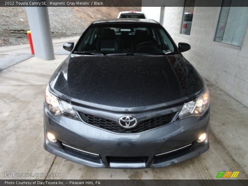 Magnetic Gray Metallic / Black 2012 Toyota Camry SE