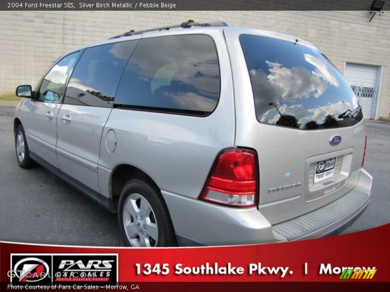 Silver Birch Metallic / Pebble Beige 2004 Ford Freestar SES