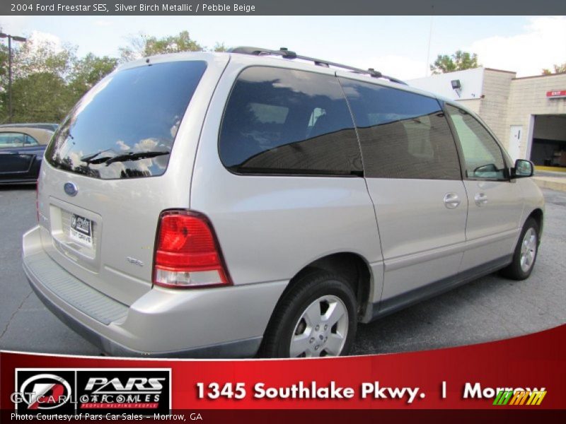 Silver Birch Metallic / Pebble Beige 2004 Ford Freestar SES