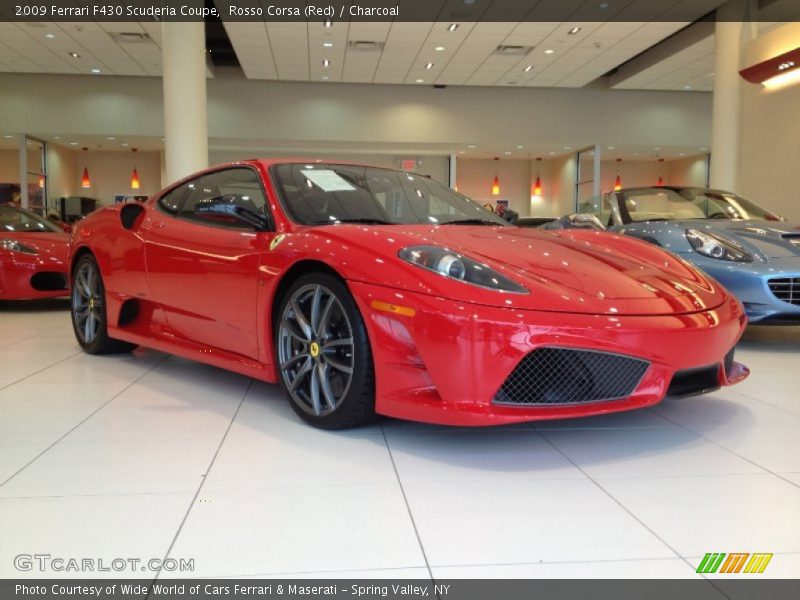 Front 3/4 View of 2009 F430 Scuderia Coupe