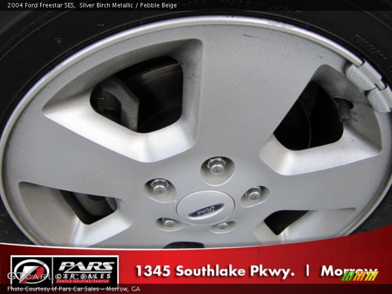 Silver Birch Metallic / Pebble Beige 2004 Ford Freestar SES