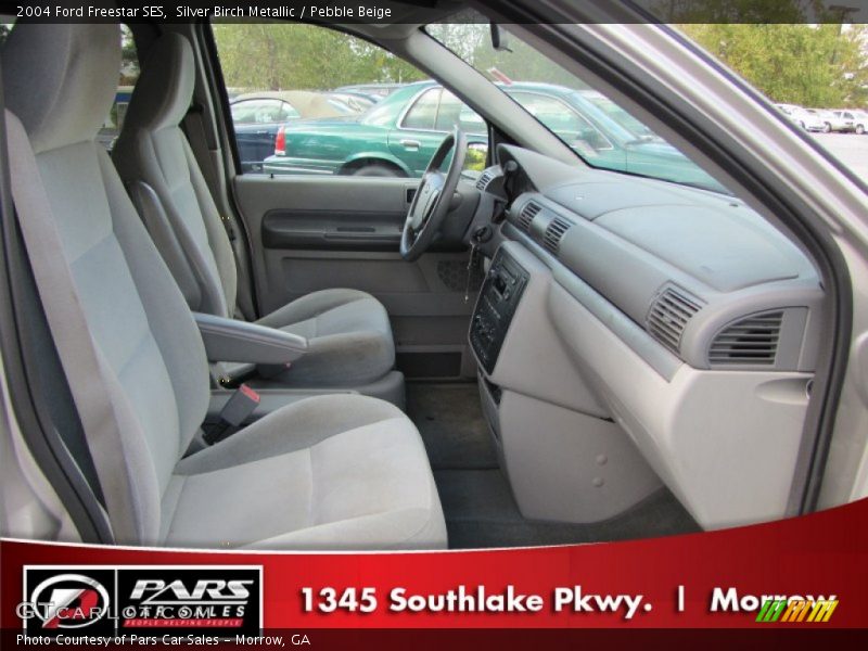 Silver Birch Metallic / Pebble Beige 2004 Ford Freestar SES