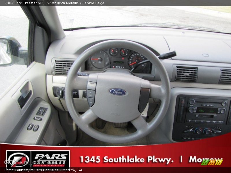 Silver Birch Metallic / Pebble Beige 2004 Ford Freestar SES