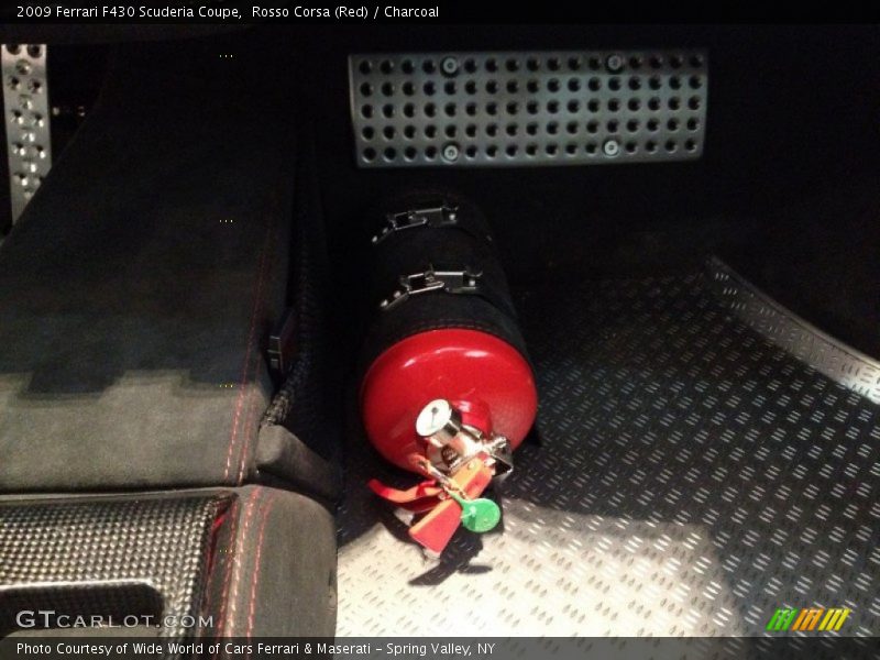  2009 F430 Scuderia Coupe Charcoal Interior