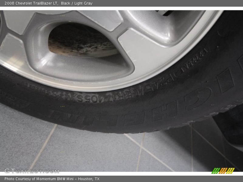 Black / Light Gray 2008 Chevrolet TrailBlazer LT