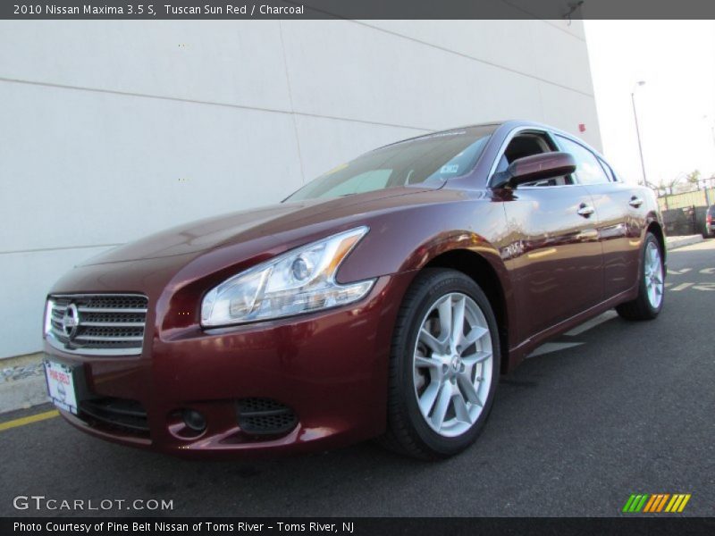 Tuscan Sun Red / Charcoal 2010 Nissan Maxima 3.5 S