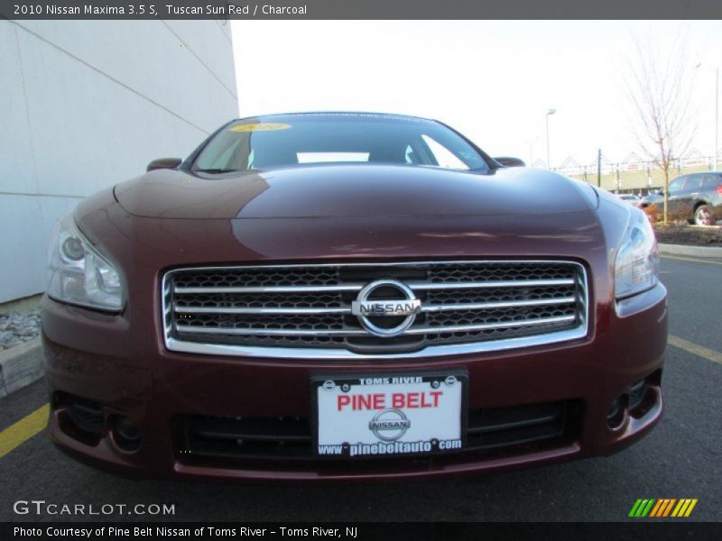 Tuscan Sun Red / Charcoal 2010 Nissan Maxima 3.5 S