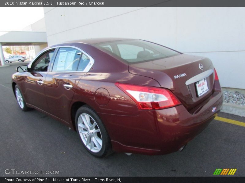 Tuscan Sun Red / Charcoal 2010 Nissan Maxima 3.5 S
