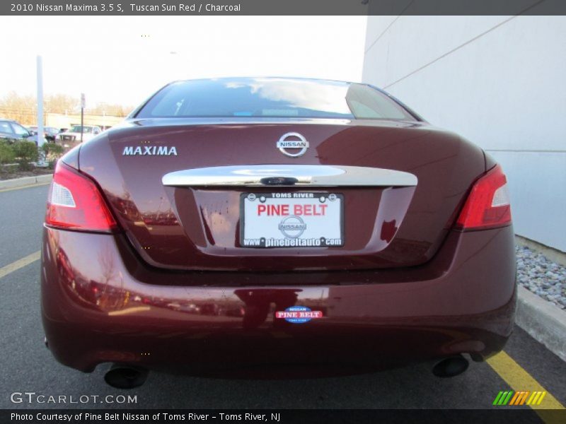 Tuscan Sun Red / Charcoal 2010 Nissan Maxima 3.5 S