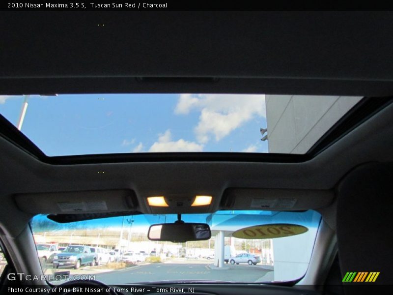 Tuscan Sun Red / Charcoal 2010 Nissan Maxima 3.5 S