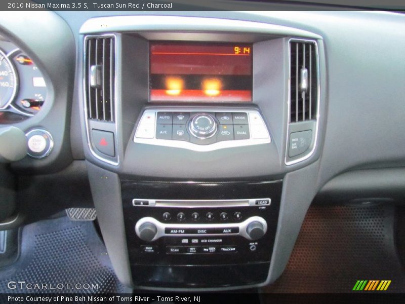 Tuscan Sun Red / Charcoal 2010 Nissan Maxima 3.5 S