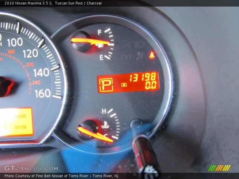 Tuscan Sun Red / Charcoal 2010 Nissan Maxima 3.5 S