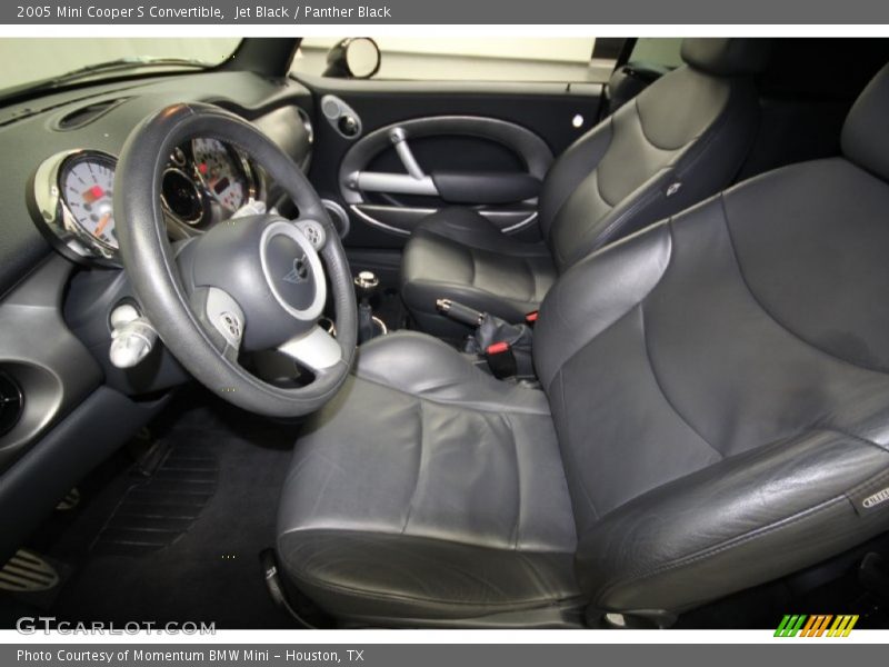 Jet Black / Panther Black 2005 Mini Cooper S Convertible