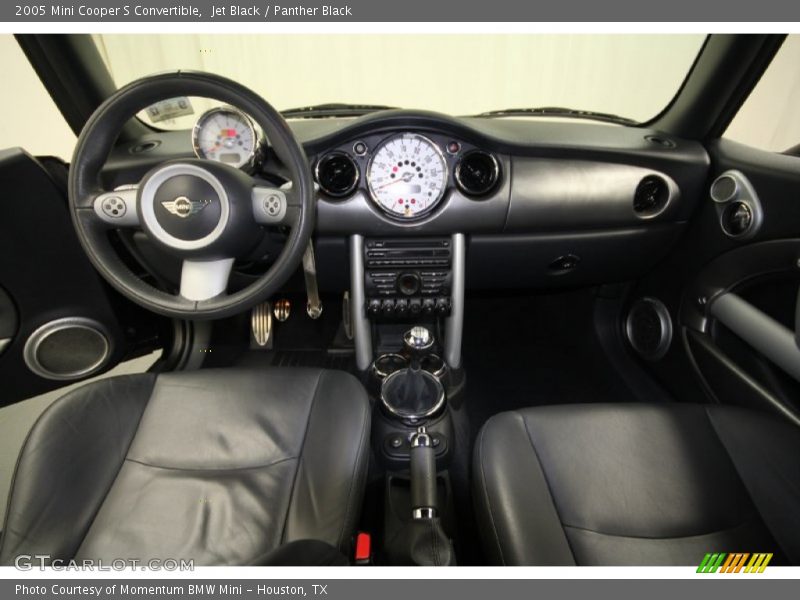 Jet Black / Panther Black 2005 Mini Cooper S Convertible
