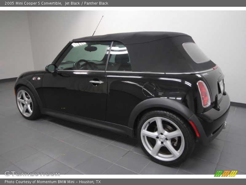 Jet Black / Panther Black 2005 Mini Cooper S Convertible