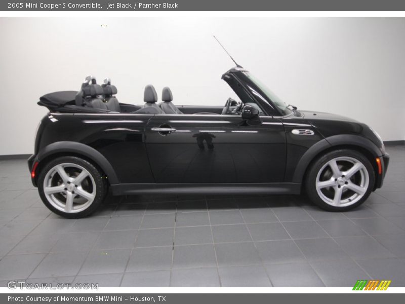 Jet Black / Panther Black 2005 Mini Cooper S Convertible