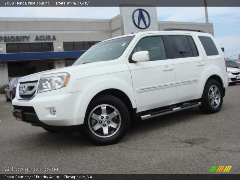 Taffeta White / Gray 2009 Honda Pilot Touring
