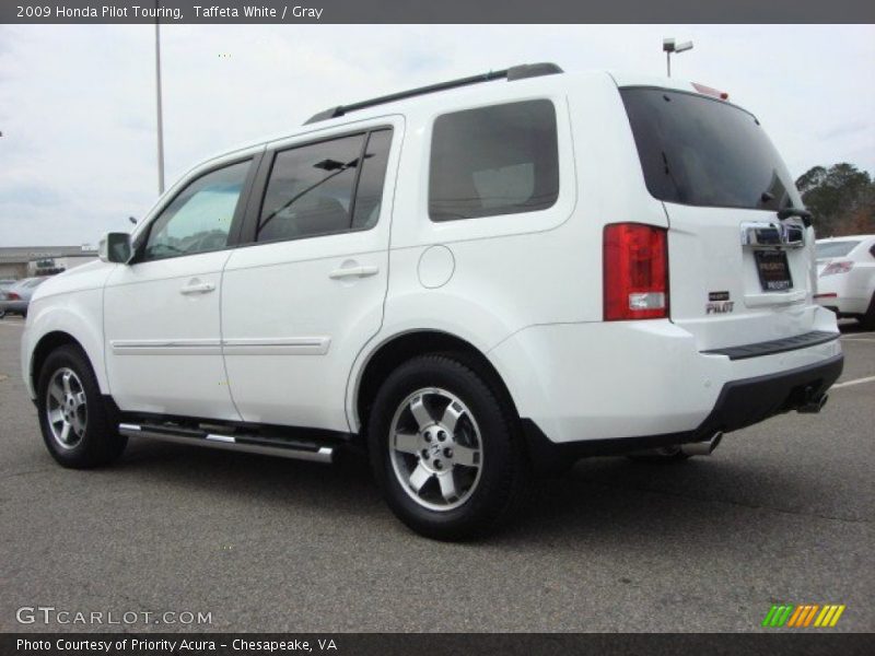 Taffeta White / Gray 2009 Honda Pilot Touring