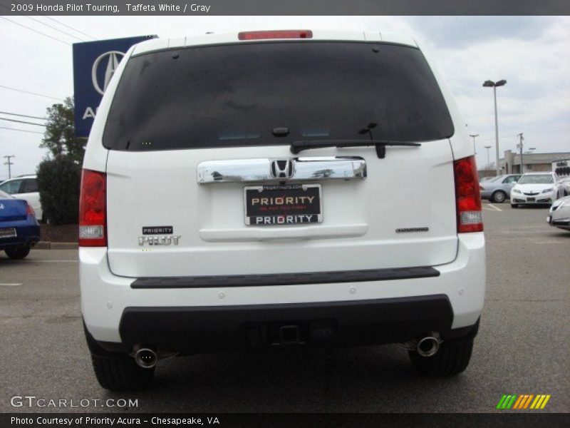 Taffeta White / Gray 2009 Honda Pilot Touring