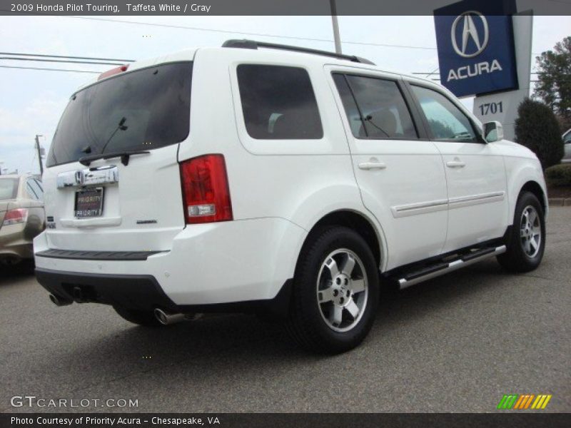 Taffeta White / Gray 2009 Honda Pilot Touring