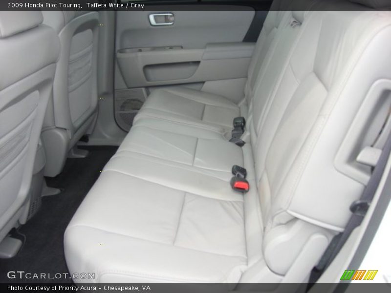 Taffeta White / Gray 2009 Honda Pilot Touring