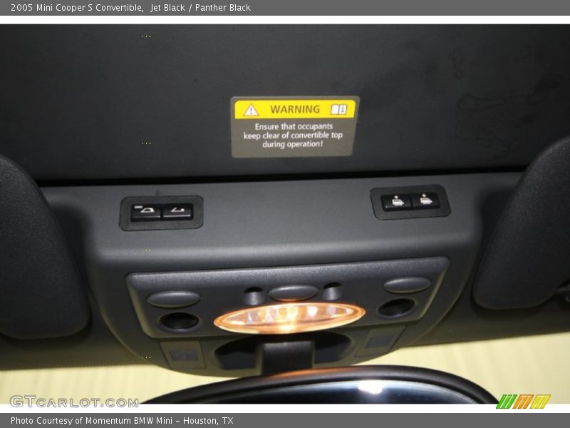 Jet Black / Panther Black 2005 Mini Cooper S Convertible