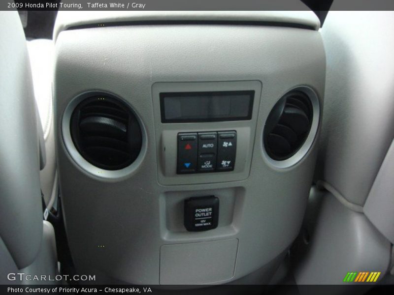 Taffeta White / Gray 2009 Honda Pilot Touring