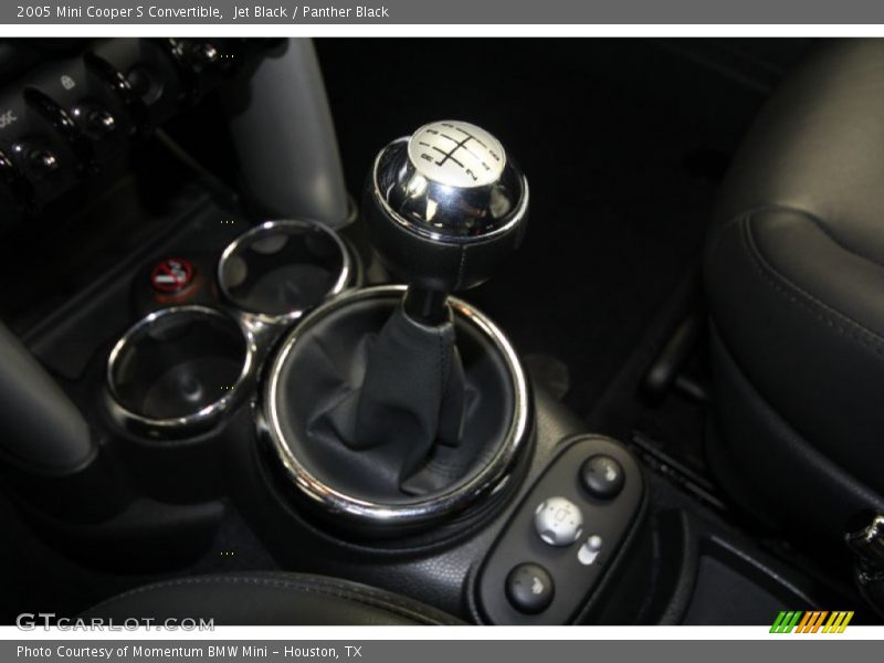 Jet Black / Panther Black 2005 Mini Cooper S Convertible