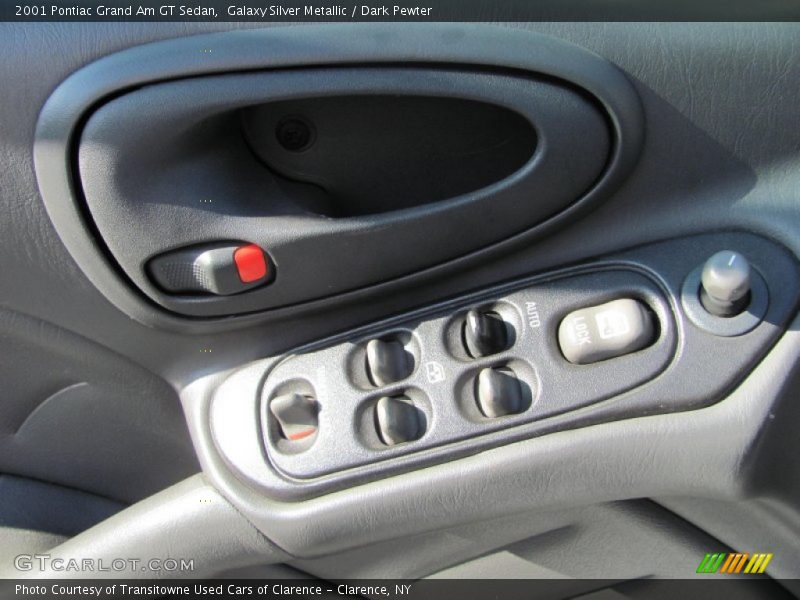 Galaxy Silver Metallic / Dark Pewter 2001 Pontiac Grand Am GT Sedan