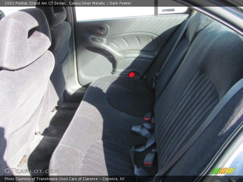 Galaxy Silver Metallic / Dark Pewter 2001 Pontiac Grand Am GT Sedan