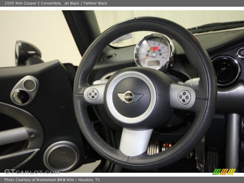 Jet Black / Panther Black 2005 Mini Cooper S Convertible