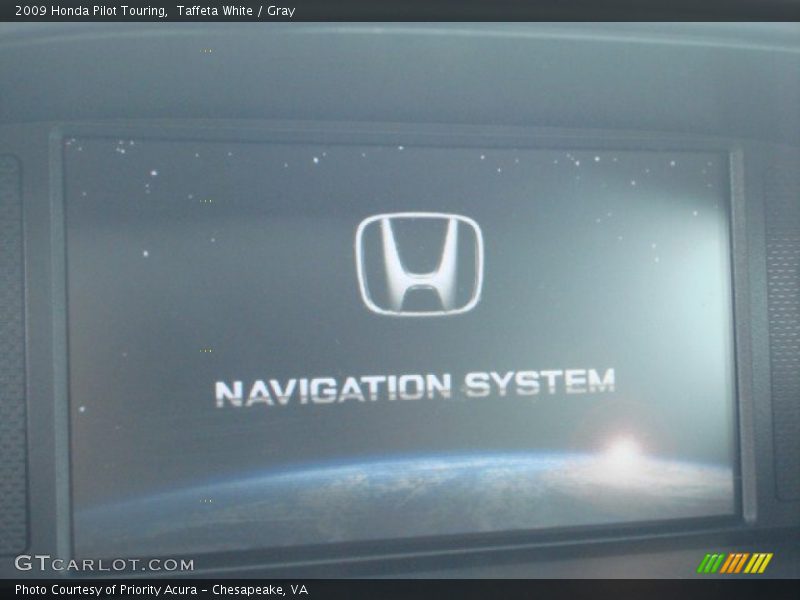 Taffeta White / Gray 2009 Honda Pilot Touring