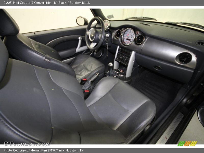 Jet Black / Panther Black 2005 Mini Cooper S Convertible
