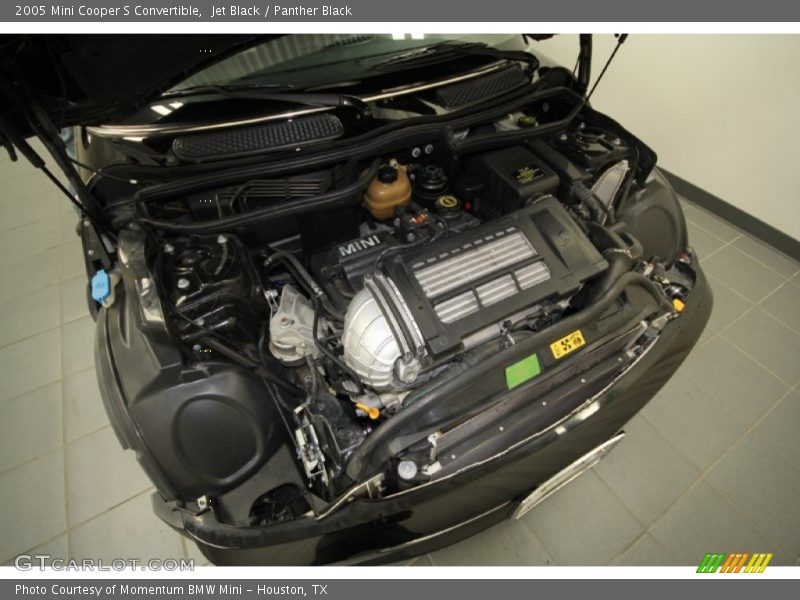 Jet Black / Panther Black 2005 Mini Cooper S Convertible