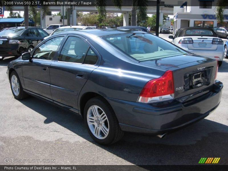 Barents Blue Metallic / Taupe 2008 Volvo S60 2.5T