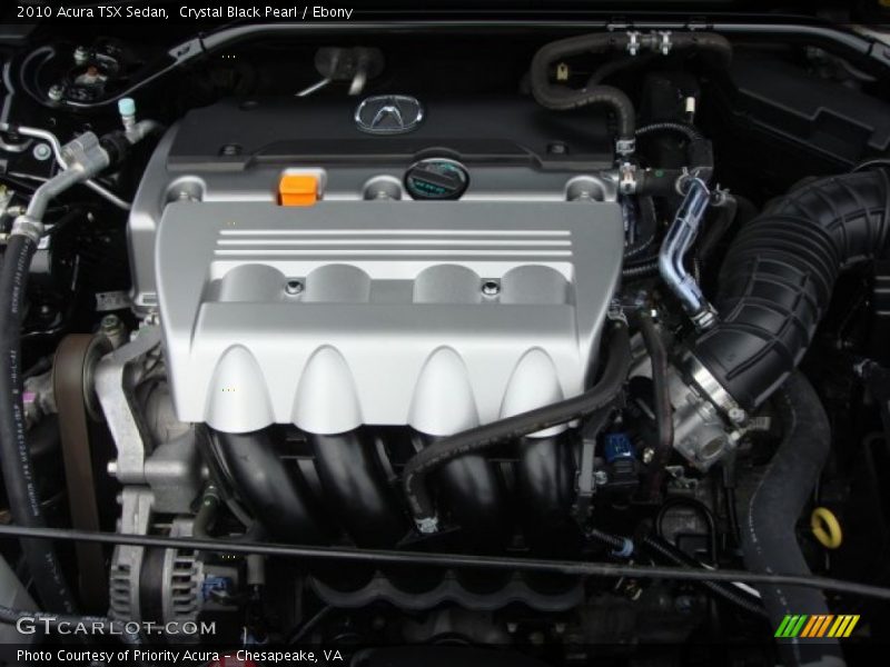 Crystal Black Pearl / Ebony 2010 Acura TSX Sedan