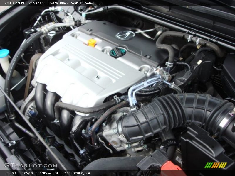 Crystal Black Pearl / Ebony 2010 Acura TSX Sedan