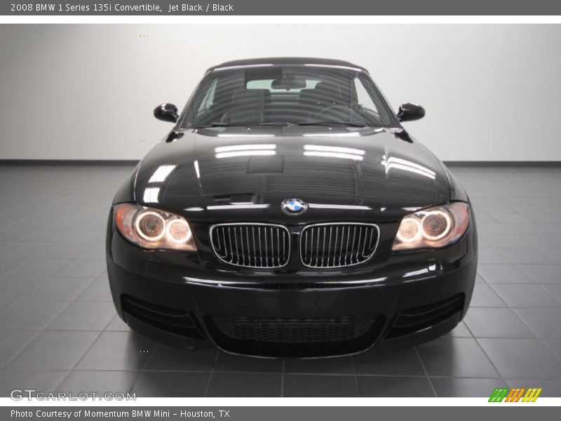 Jet Black / Black 2008 BMW 1 Series 135i Convertible
