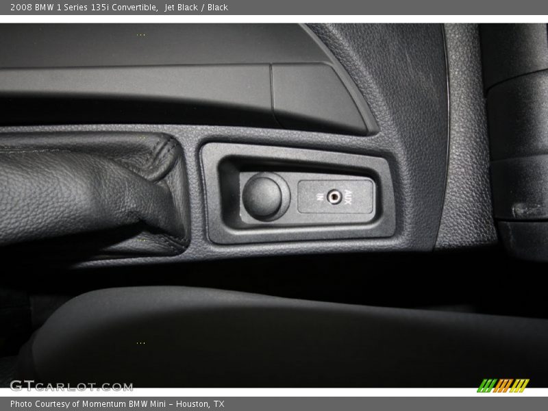 Jet Black / Black 2008 BMW 1 Series 135i Convertible